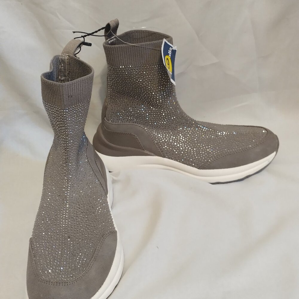 Zara sparkly sock sneakers sz40